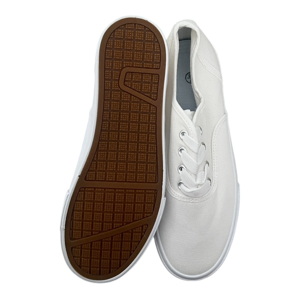 New in Package Classic White Canvas Sneakers - Picture 3 of 5